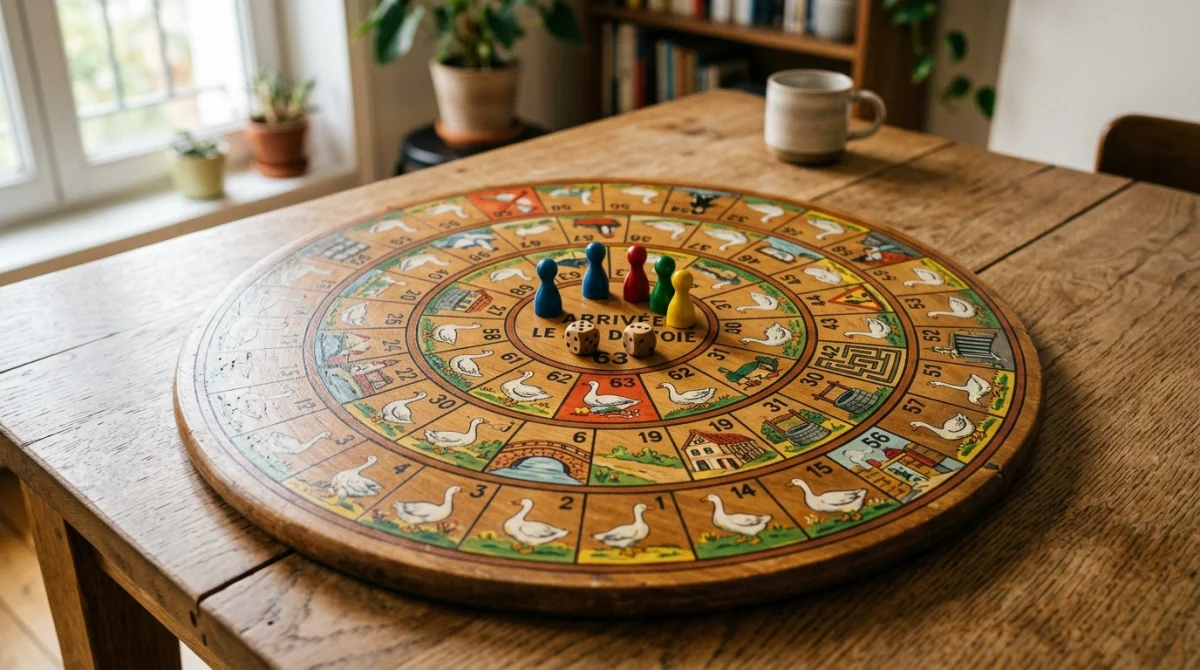 Combien de cases compte le jeu de l'oie