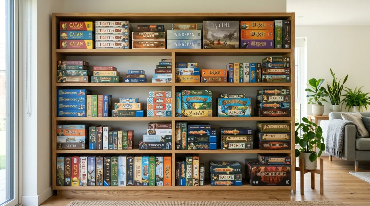 comment ranger les jeux de société