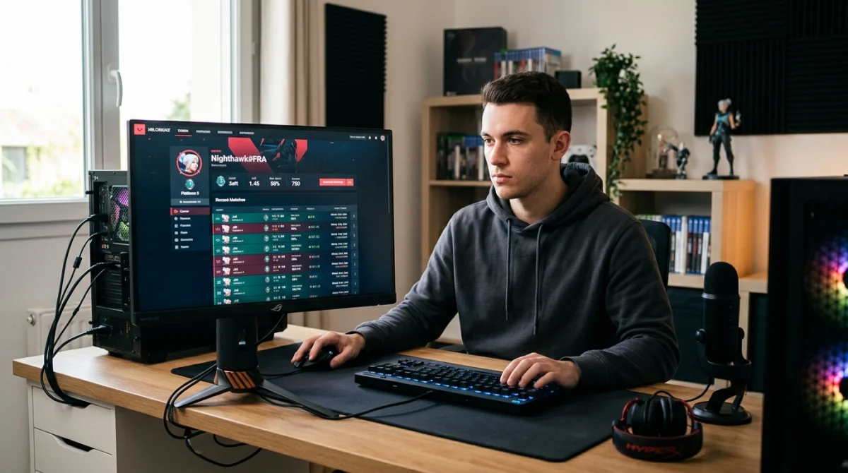 comment voir ces heures de jeu valorant