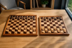 Combien de cases compte le jeu de dames